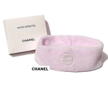 chanel terry cloth headband|Chanel cotton headband.